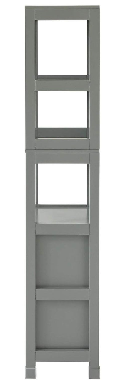 Tall Cabinet Shelf Drawer, Grey