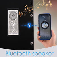 Crystal Vanity Mirror 80CM LED Bluetooth Magnifying