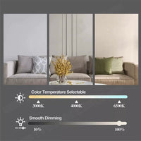 16.5 Ceiling Fan with LED Light 3-Speed Remote Control