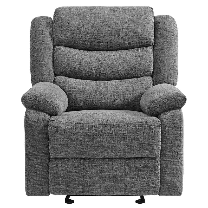 Fabric glider recliner