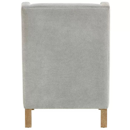 Fabric accent chair