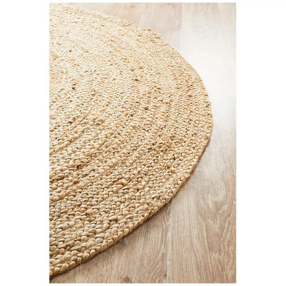 Atrium polo natural indoor rug 150 x 150cm