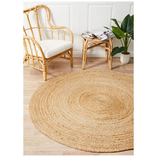 Atrium polo natural indoor rug 200 x 200cm