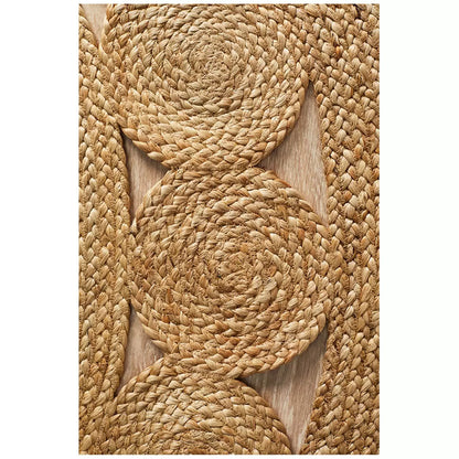 Atrium pilu natural rug 200 x 200cm