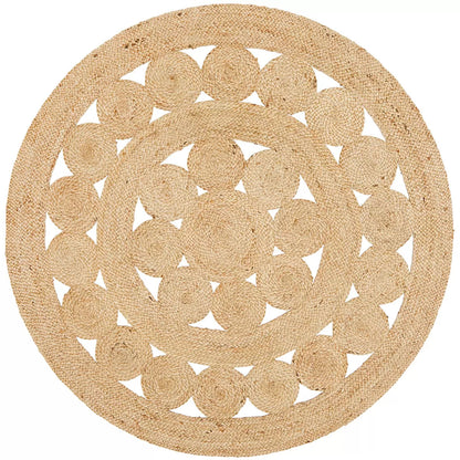 Atrium pilu natural rug 200 x 200cm