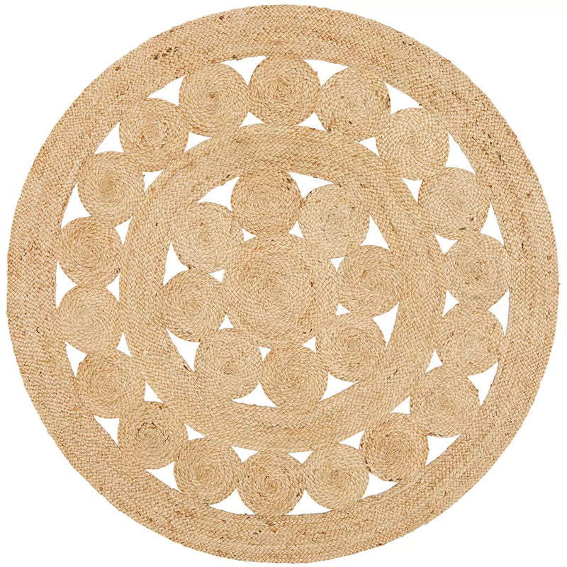 Atrium pilu natural rug 200 x 200cm