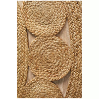 Atrium pilu natural rug 150 x 150cm