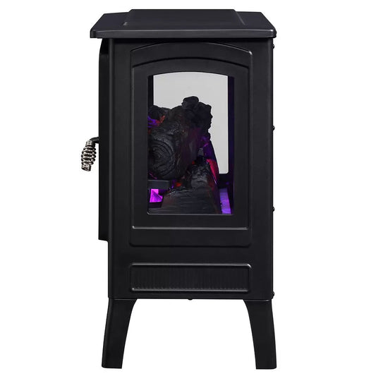 Infrared electric fireplace stove heater