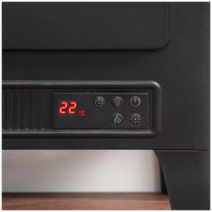 Infrared electric fireplace stove heater