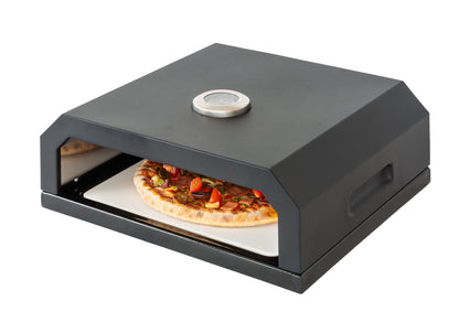 Pizza Oven Box with Built-in Thermometer