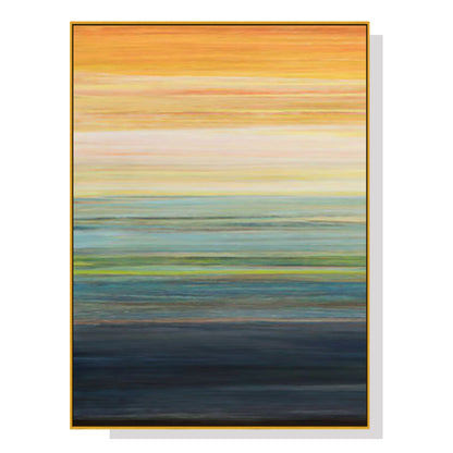 Wall Art 50cmx70cm The Magic Hour I Gold Frame Canvas