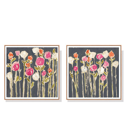 Wall Art 90cmx90cm Laurels Lollies 2 Sets Wood Frame Canvas