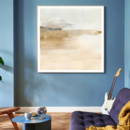 Wall Art 60cmx60cm Atmospheric Edge II Gold Frame Canvas