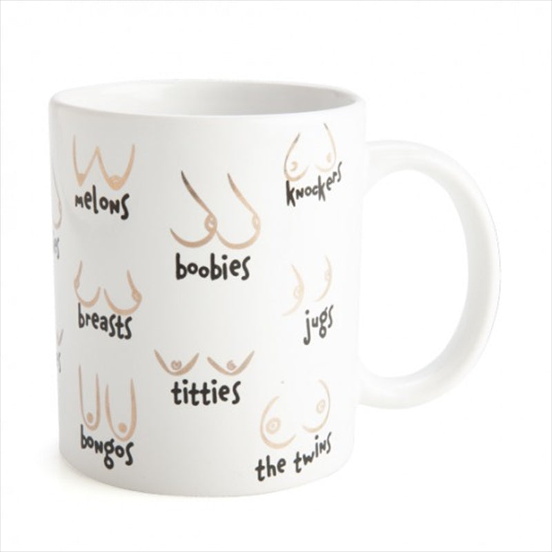 Boobs Metallic Ceramic Mug