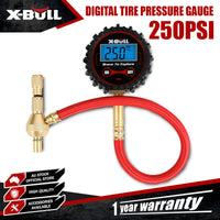 X-BULL Digital tire pressure gauge 250PSI Tyre Air Pressure Car Motorcycle LED