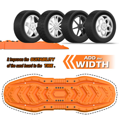 X-BULL Recovery Boards tracks kit 4WD Sand Snow trucks Mud Car Vehicles