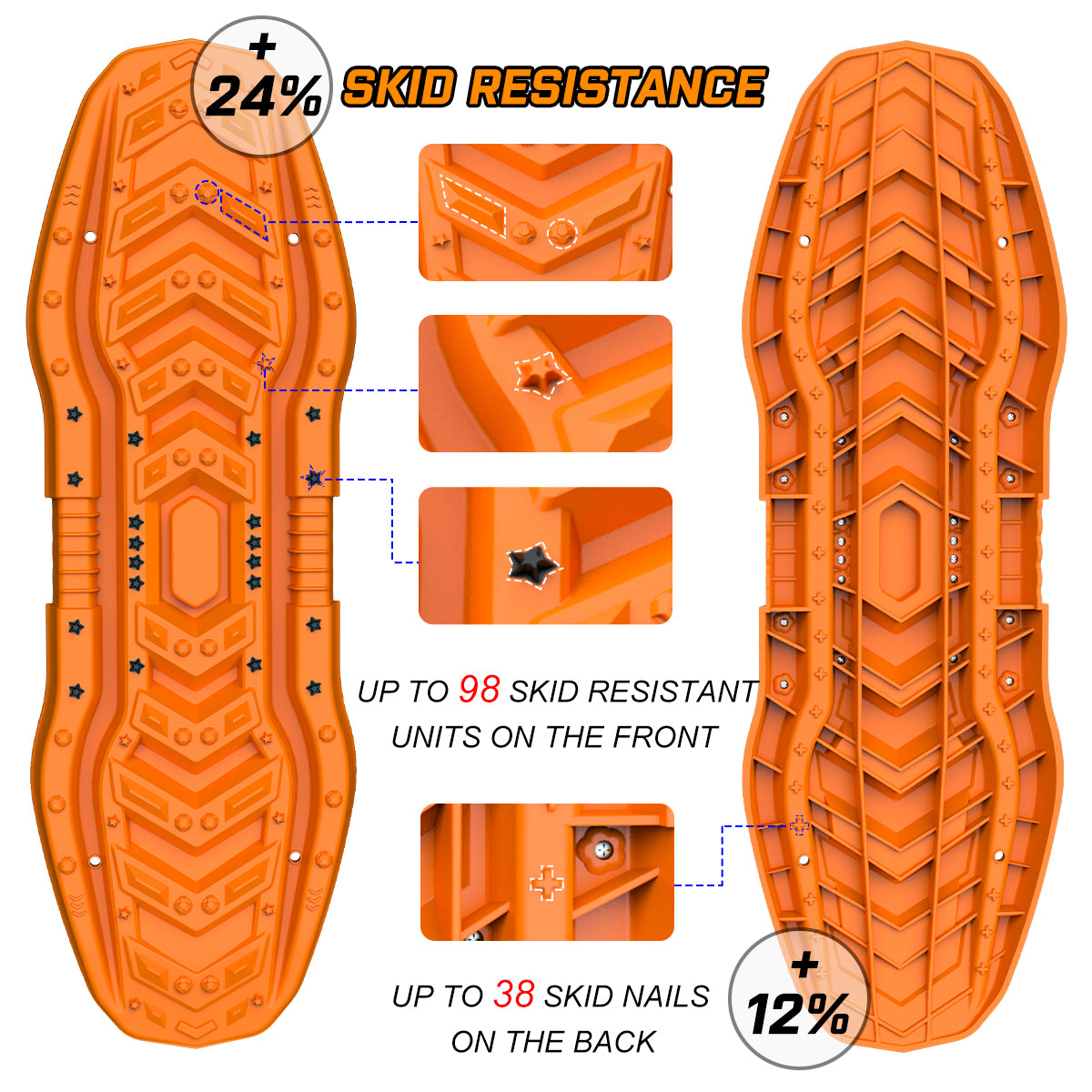 X-BULL Recovery Boards tracks kit 4WD Sand Snow trucks Mud Car Vehicles