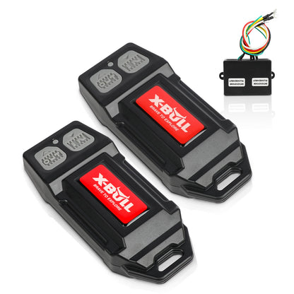 X-BULL 12V Winch Remote Control Twin Handset Easy to Install Upgrade Remotes