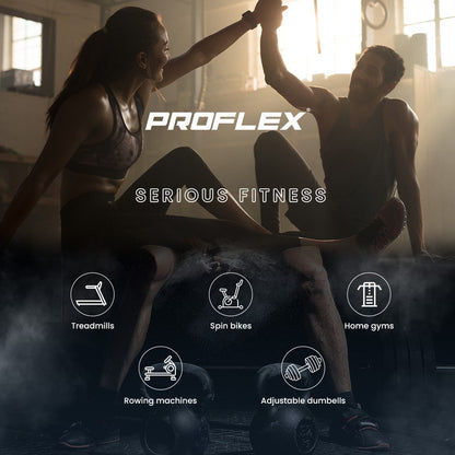 PROFLEX Multi-Station Compact Home Gym Set, 150lbs Weight Plates- M8000