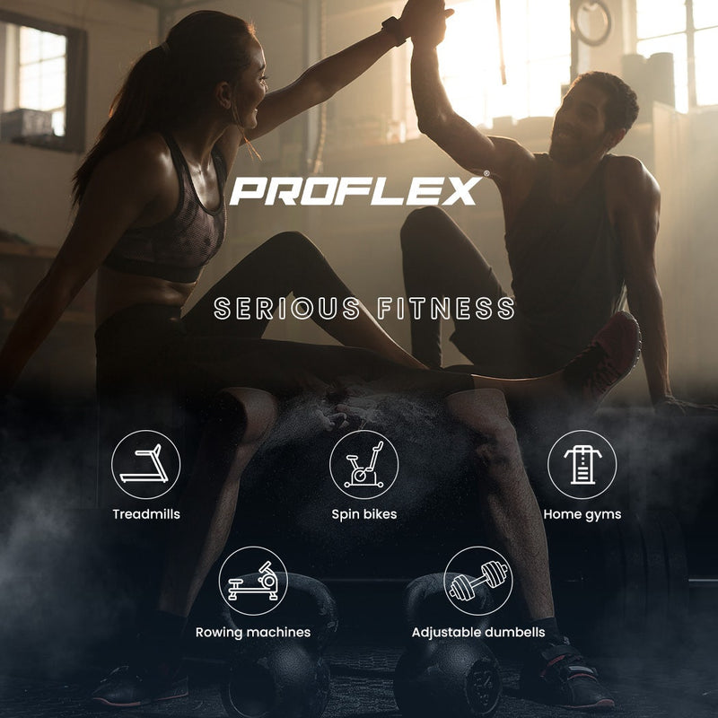 PROFLEX Multi-Station Compact Home Gym Set, 150lbs Weight Plates- M8000