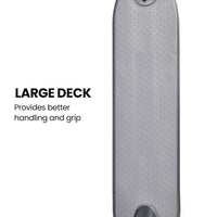 ALPHA Urban 8 Electric Scooter, Suspension, 25km Range, 8.5-Inch Wheels, Brushless Motor, Motorised Commuter eScooter for Adults, Grey