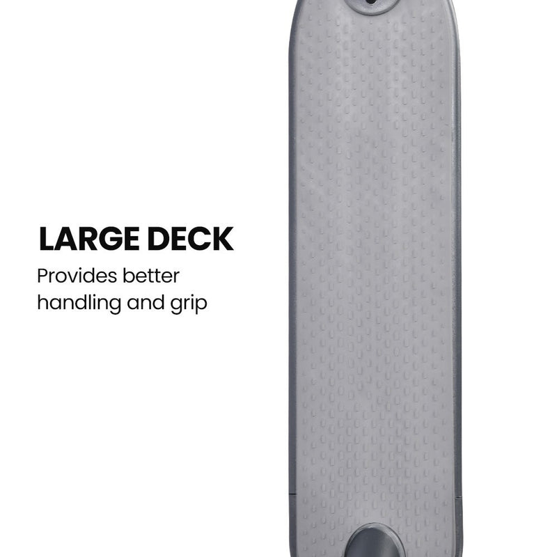 ALPHA Urban 8 Electric Scooter, Suspension, 25km Range, 8.5-Inch Wheels, Brushless Motor, Motorised Commuter eScooter for Adults, Grey