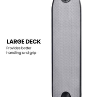 ALPHA Urban 8 Electric Scooter, Suspension, 25km Range, 8.5-Inch Wheels, Brushless Motor, Motorised Commuter eScooter for Adults, Black