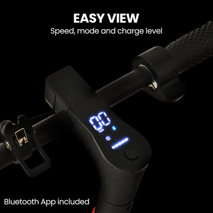 ALPHA Urban 10 Electric Scooter, 35km/h, Suspension, 35km Range, 10-Inch Wheels, Brushless Motor, Free APP, Motorised Commuter eScooter for Adults, Black