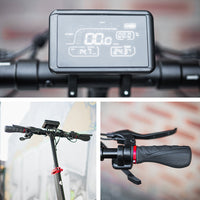 VALK Fusion 5 Electric Scooter, 500W 48V 13Ah Lithium 50km Range 40km/h Quad Shocks 10 inch Tyres