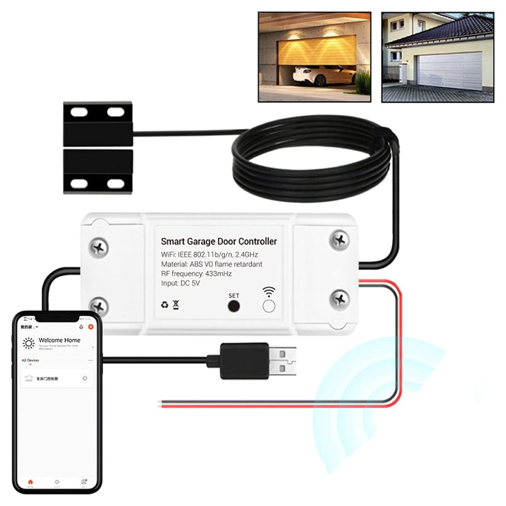 GOMINIMO Smart Wi-Fi Garage Door Opener GO-SGO-100-ZGS