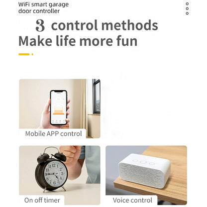 GOMINIMO Smart Wi-Fi Garage Door Opener GO-SGO-100-ZGS