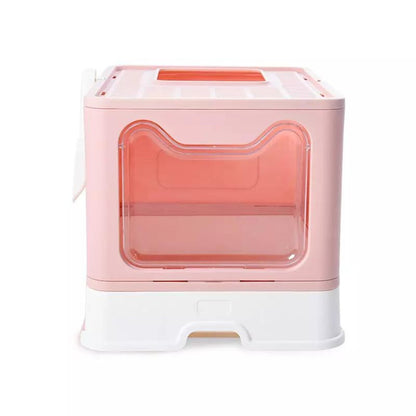 Floofi Foldable Litter Box Pink