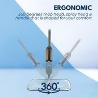 GOMINIMO Micro-fibre Spray Mop Set with 1 Pad (Blue)