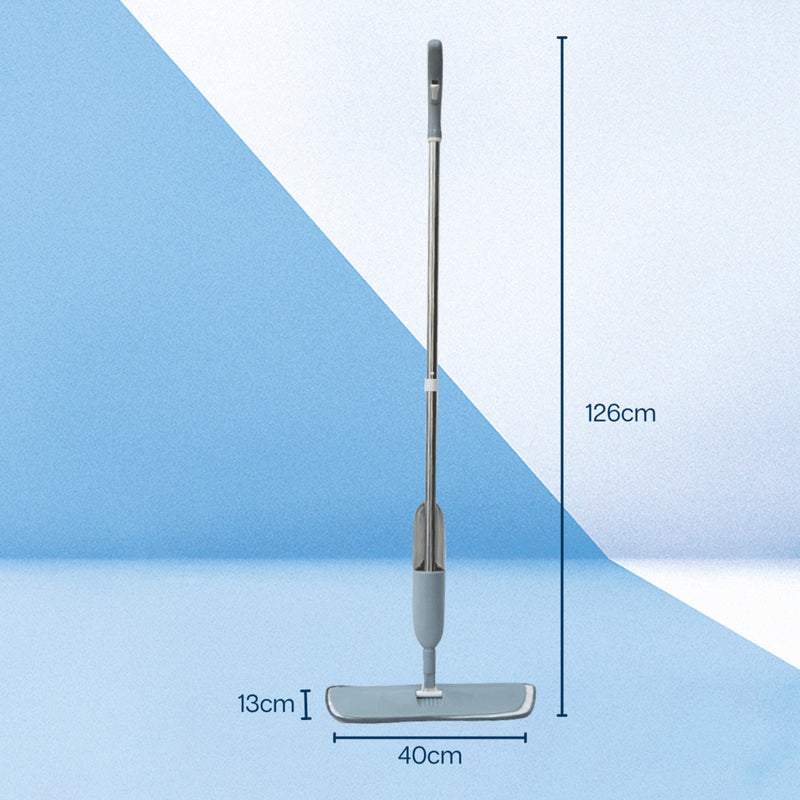 GOMINIMO Micro-fibre Spray Mop Set with 1 Pad (Blue)