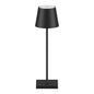 GOMINIMO Rechargeable Cordless Table Lamp with Stepless Dimming Brightness (Black) GO-CTL-100-BZ