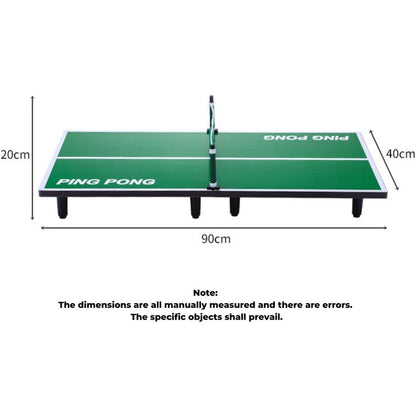 GOMINIMO Tabletop Table Tennis Game (Green) GO-MTG-102-LGE