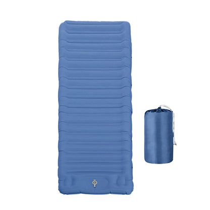 KILIROO Inflatable Camping Sleeping Pad (Blue)