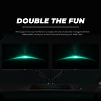 Neotez SAGITTA Pro Duo 27" Pole Monitor Arm