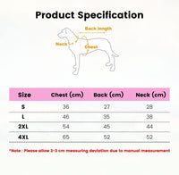 Floofi Pet Winter Vest (S Pink)