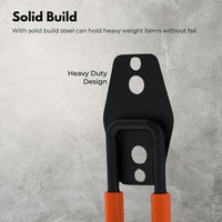 RYNOMATE 16 Pack Garage Hooks Heavy Duty (Orange)