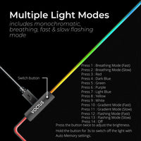 Voctus RGB Mouse Pad 900x400x4mm