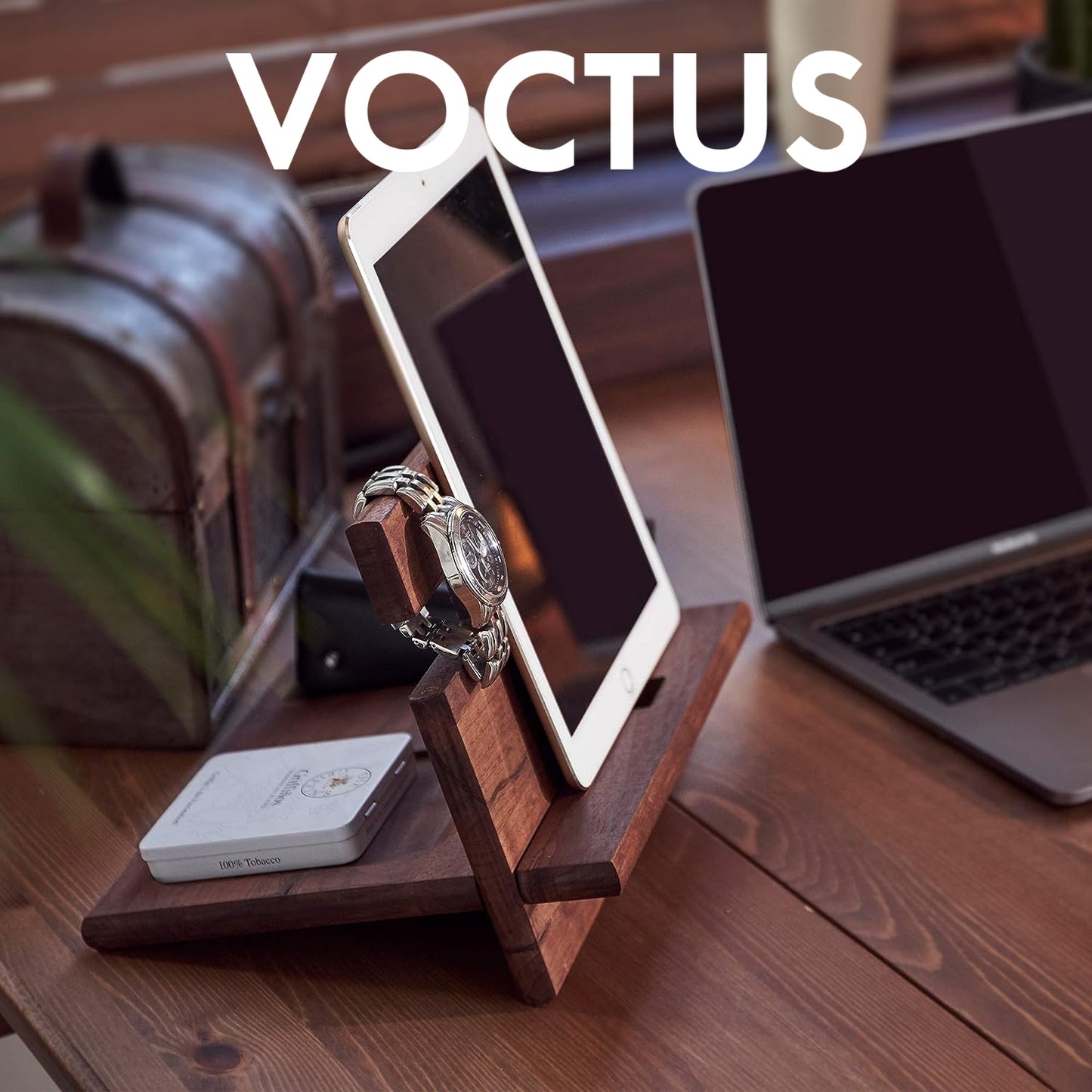 VOCTUS Phone Docking Station (Brown) VT-PDS-100-YT