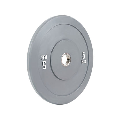 Verpeak Colour Bumper Plate 5KG x 2 Gray