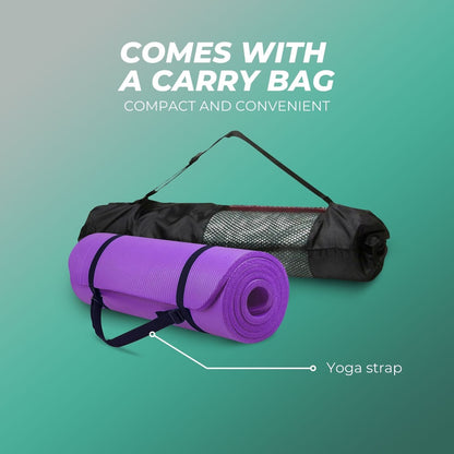 Verpeak NBR Yoga Mat 1.5CM Green