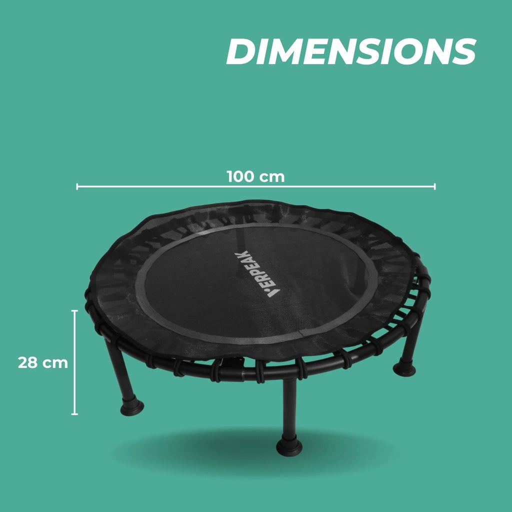 VERPEAK Fitness Trampoline 40" VP-TP-100-JDI