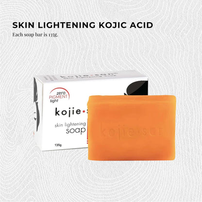 5x 135g Kojie San Soap Bars - Skin Lightening Kojic Acid Natural Original Bar