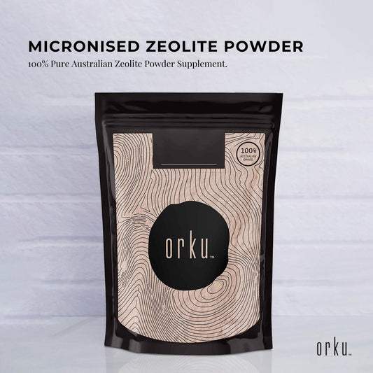 400g Pure Micronised Zeolite Powder Mineral - Micronized Volcamin