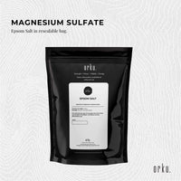 Orku 100g Epsom Salt - Magnesium Sulphate Bath Salts For Skin Body Sulfate
