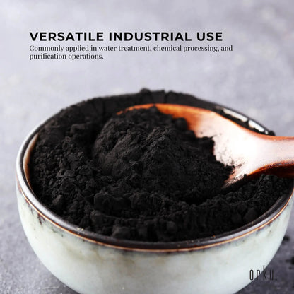 Orku 2Kg Activated Carbon Powder Coconut Charcoal - Water Filtration