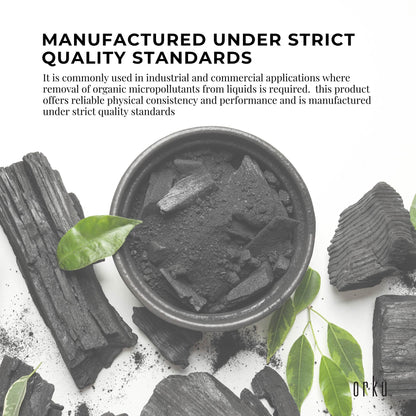 Orku 20Kg Activated Carbon Powder Coconut Charcoal - Water Filtration
